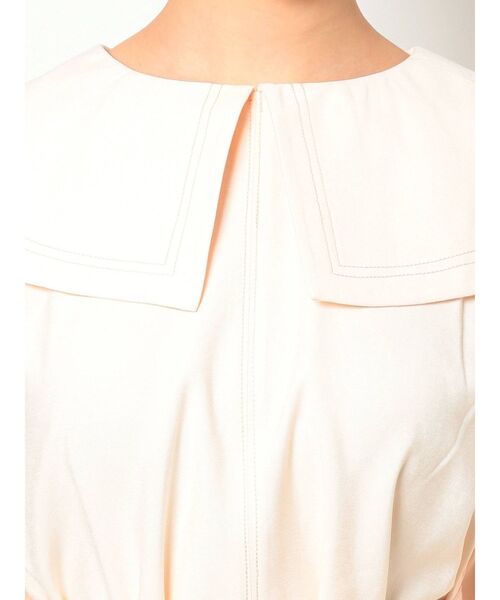 merry jenny（メリージェニー）の「Ｗステッチリボンワンピース（ワンピース・レディース・ブラック/アイボリー・FREE）」の9枚目の写真