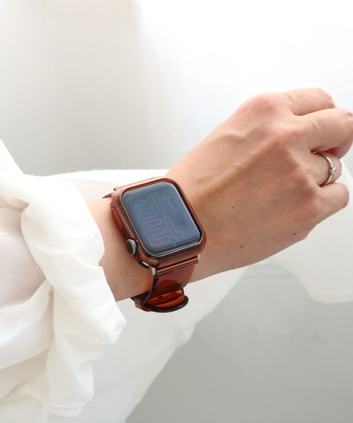SiNCERE（シンシア）の「Apple Watch Band / アップルウォッチ バンド シンプル クリアバンド 38-41mm/42-44mm（デジタル腕時計・レディース・ブラック/ネイビー/ブラウン/レッド/グリーン/クリア/ブルー・44mm/40mm）」の13枚目の写真