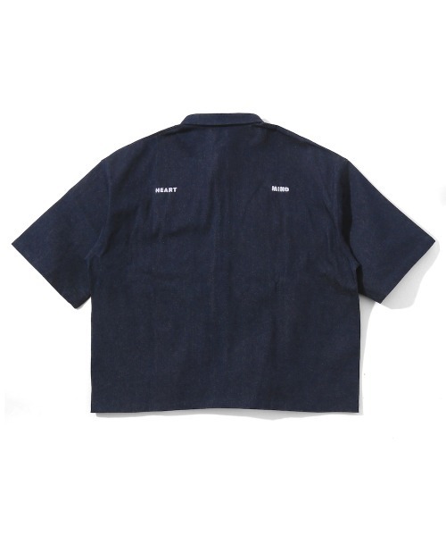BILLIONAIRE BOYS CLUB(ビリオネア・ボーイズ・クラブ)の「DENIM&LEOPARD SHIRT S/S(シャツ/ブラウス・メンズ・レオパード/ライトブルー/ブルー・MEDIUM/X-LARGE/LARGE)」の4枚目の写真