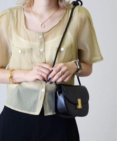 ibeul_（イベール）の「クラシックミニショルダーバッグ（ショルダーバッグ・レディース・ブラック/キャメル/ワイン・FREE）」の10枚目の写真