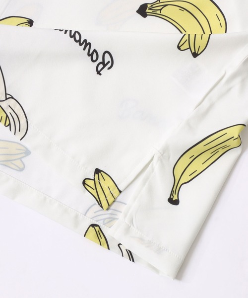 SITRY（シトリー）の「Oversize Drop shoulder open color banana shirt/別注 オーバーサイズ ドロップショルダー オープンカラー バナナ シャツ（シャツ/ブラウス・メンズ・ホワイト/ネイビー/ピンク・M/L）」の10枚目の写真