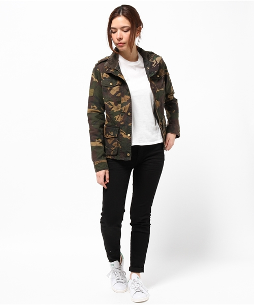 JOURNAL STANDARD（ジャーナルスタンダード）の「【Barbour/バブアー】Valiant Wax Jacket#（その他アウター・レディース・カーキ・10/8）」の5枚目の写真