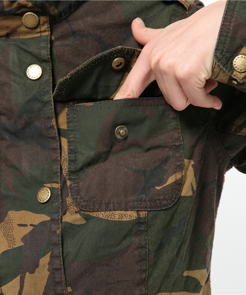 JOURNAL STANDARD（ジャーナルスタンダード）の「【Barbour/バブアー】Valiant Wax Jacket#（その他アウター・レディース・カーキ・10/8）」の13枚目の写真