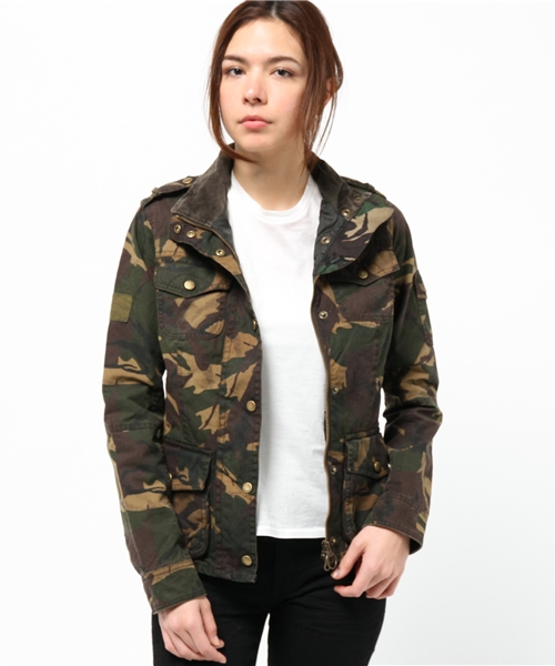 JOURNAL STANDARD（ジャーナルスタンダード）の「【Barbour/バブアー】Valiant Wax Jacket#（その他アウター・レディース・カーキ・10/8）」の17枚目の写真