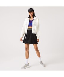 LACOSTE | アシンメトリー切り替えトラックジャケット(ブルゾン)