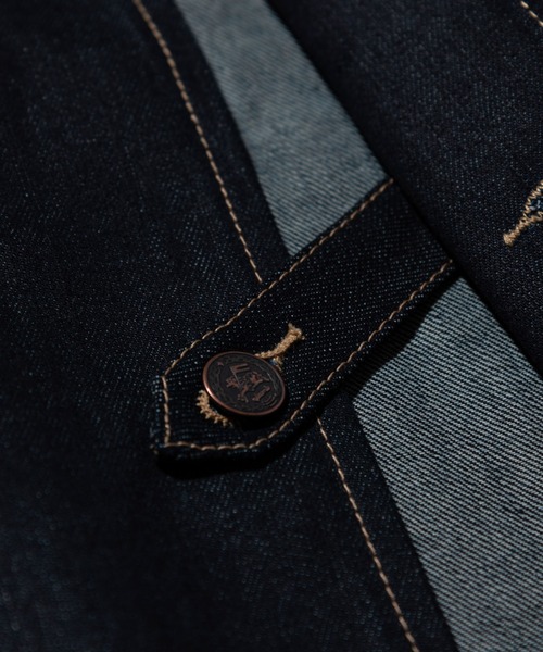 GLAMB / ダブルブレストデニムジャケット Double Brested Denim JKT / ダブルブレストデニムジャケット