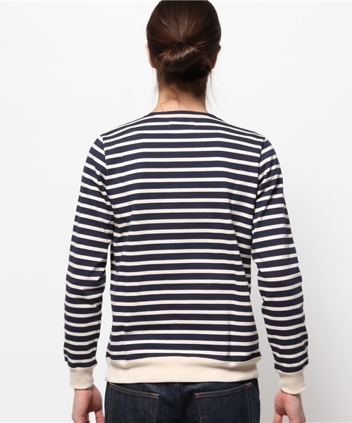 JOURNAL STANDARD(ジャーナルスタンダード)の「WAIT / ワイト: LE MINOR TECK MAER / カットソー(Tシャツ/カットソー・メンズ・アイボリー/ネイビー/ブルー系その他・SMALL/MEDIUM)」の6枚目の写真