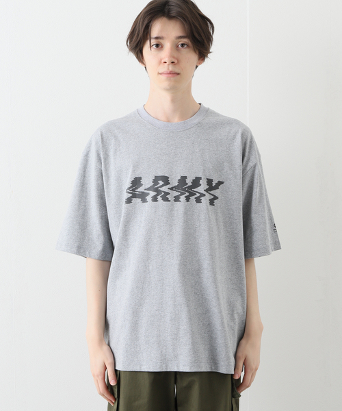 JOURNAL STANDARD(ジャーナルスタンダード)の「【平沼 久幸/ひらぬま ひさゆき】ARMY/アーミー トレー二ングウェアー めまい Tシャツ(Tシャツ/カットソー・メンズ・チャコールグレー/イエロー/ホワイト・LARGE/X-LARGE/MEDIUM)」の5枚目の写真