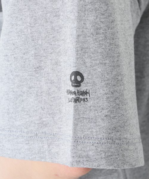 JOURNAL STANDARD(ジャーナルスタンダード)の「【平沼 久幸/ひらぬま ひさゆき】ARMY/アーミー トレー二ングウェアー めまい Tシャツ(Tシャツ/カットソー・メンズ・チャコールグレー/イエロー/ホワイト・LARGE/X-LARGE/MEDIUM)」の12枚目の写真