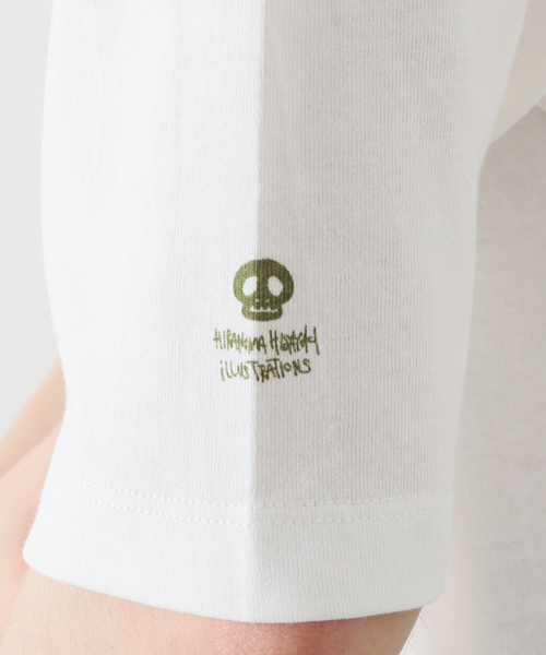 JOURNAL STANDARD(ジャーナルスタンダード)の「【平沼 久幸/ひらぬま ひさゆき】ARMY/アーミー トレー二ングウェアー めまい Tシャツ(Tシャツ/カットソー・メンズ・チャコールグレー/イエロー/ホワイト・LARGE/X-LARGE/MEDIUM)」の13枚目の写真
