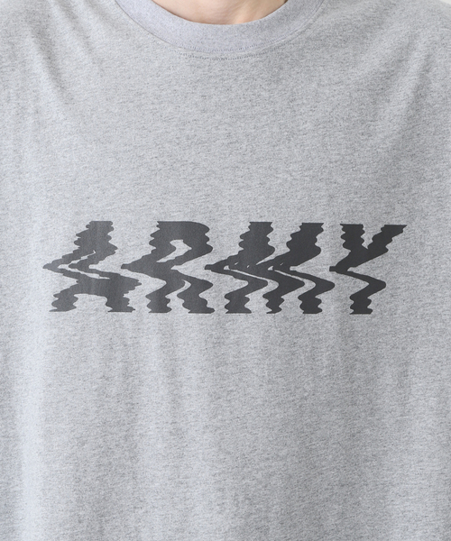 JOURNAL STANDARD(ジャーナルスタンダード)の「【平沼 久幸/ひらぬま ひさゆき】ARMY/アーミー トレー二ングウェアー めまい Tシャツ(Tシャツ/カットソー・メンズ・チャコールグレー/イエロー/ホワイト・LARGE/X-LARGE/MEDIUM)」の15枚目の写真
