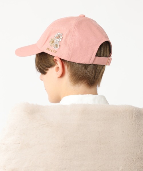 ピンクのParis 1977刺繍キャップ