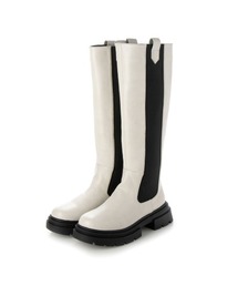 noyau | サイドゴアタンクソールロングブーツ(ブーツ)