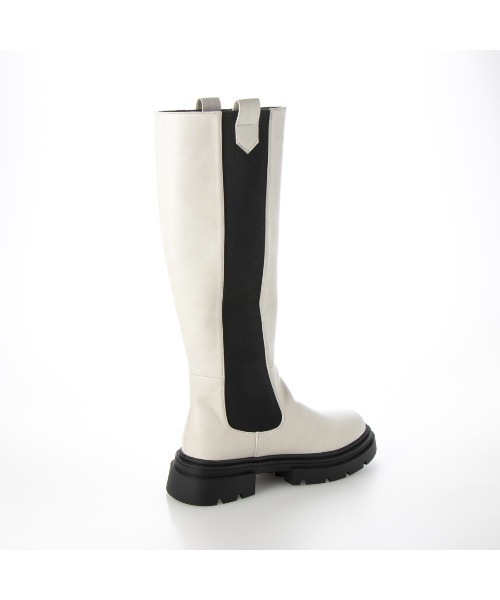 noyau（ノヤウ）の「サイドゴアタンクソールロングブーツ（ブーツ・レディース・ブラック/デザートカモ/アイボリー・L/LL/S/M）」の15枚目の写真