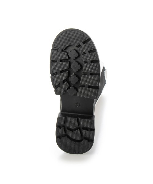 noyau（ノヤウ）の「サイドゴアタンクソールロングブーツ（ブーツ・レディース・ブラック/デザートカモ/アイボリー・L/LL/S/M）」の8枚目の写真