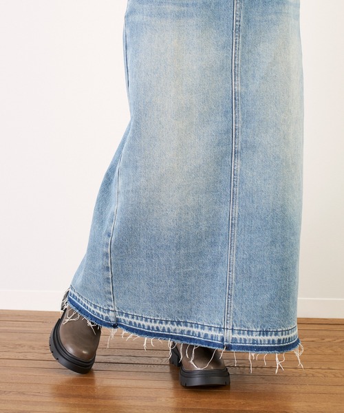 noyau（ノヤウ）の「サイドゴアタンクソールロングブーツ（ブーツ・レディース・ブラック/デザートカモ/アイボリー・L/LL/S/M）」の20枚目の写真