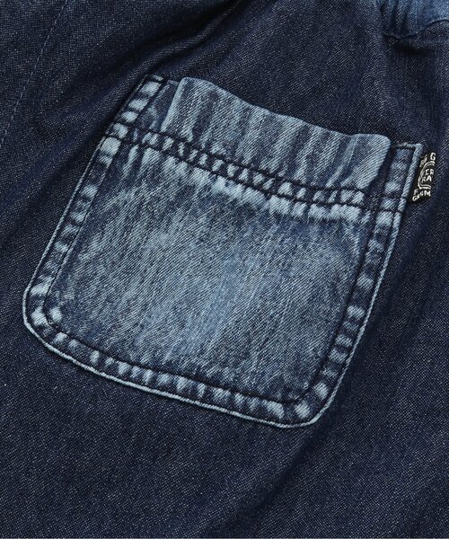 F.O.KIDS（エフオーキッズ）の「キリカエスカート（スカート・キッズ・インディゴブルー/チェック/ベージュ・100/140/90/110/120/80/130/95）」の10枚目の写真