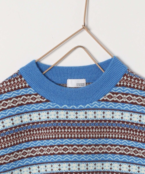 LOWRYS FARM（ローリーズファーム）の「ＪＱニットベスト　168990（ベスト・キッズ・ブルー/ピンク・110cm/120cm/130cm/140cm/150cm）」の9枚目の写真