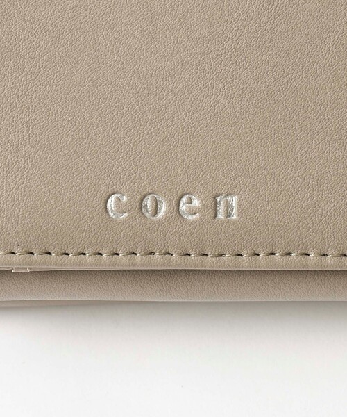 coen（コーエン）の「ロゴミニウォレット（財布・レディース・イエロー/ブラック/グレー/ピンク・FREE）」の16枚目の写真