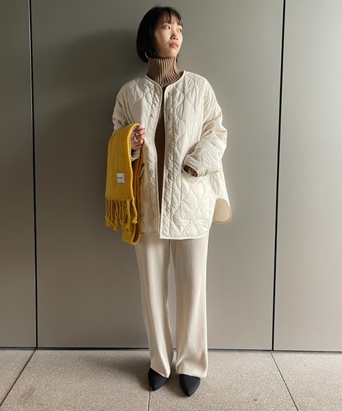 セール】【SETUP7】タッセルフリンジざっくりニットマフラー SCCH226