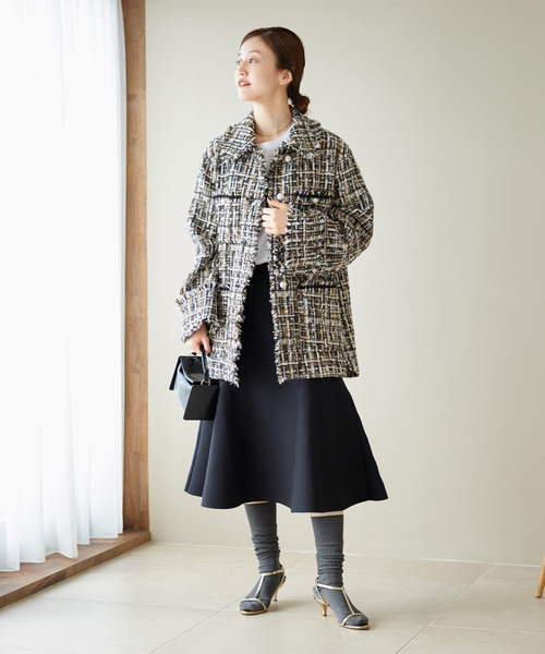 IENA（イエナ）の「《追加》ホワイトツイードジャケット（その他