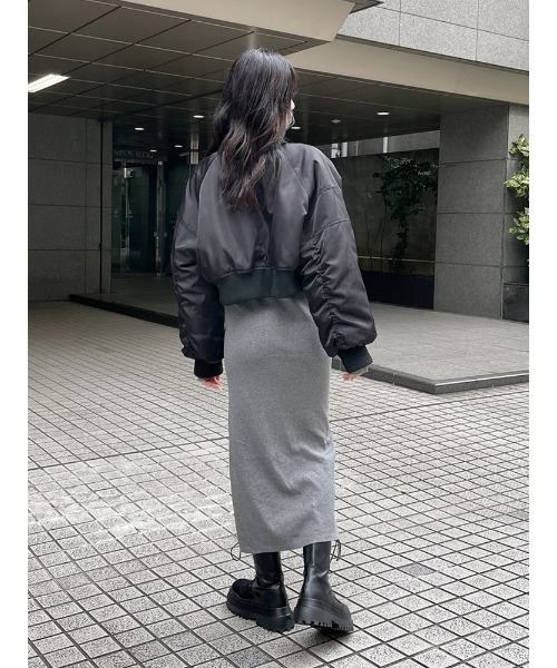 ENVYM - ENVYM ma-1 カーキ ENVYM（アンビー）の「クロップドMA－1（MA-1）」 - WEAR