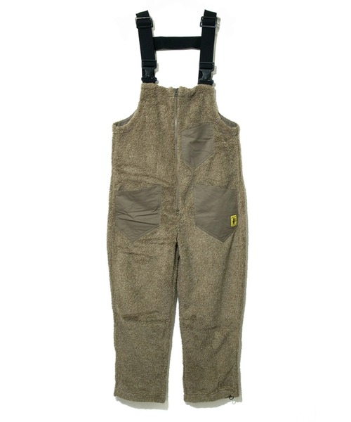 go slow caravan（ゴースローキャラバン）の「COBMASTER/コブマスター　両面メランジファー オーバーオール（サロペット/オーバーオール・メンズ・カーキ/ダークグレー/モカ・LARGE/X-LARGE/MEDIUM）」の3枚目の写真