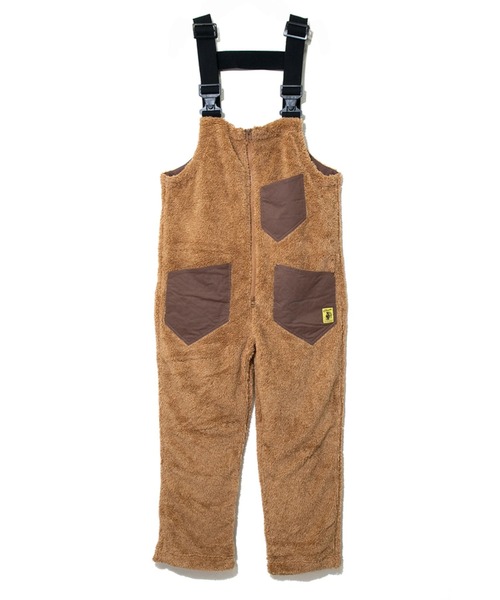 go slow caravan（ゴースローキャラバン）の「COBMASTER/コブマスター　両面メランジファー オーバーオール（サロペット/オーバーオール・メンズ・カーキ/ダークグレー/モカ・LARGE/X-LARGE/MEDIUM）」の2枚目の写真