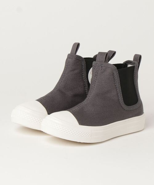 CONVERSE(コンバース)の「CHILD ALL STAR LIGHT SIDEGORE HI(スニーカー・キッズ・チャコールグレー/ブラウン・17.0cm/18.0cm/19.0cm/20.0cm/21.0cm/16.0cm)」の2枚目の写真