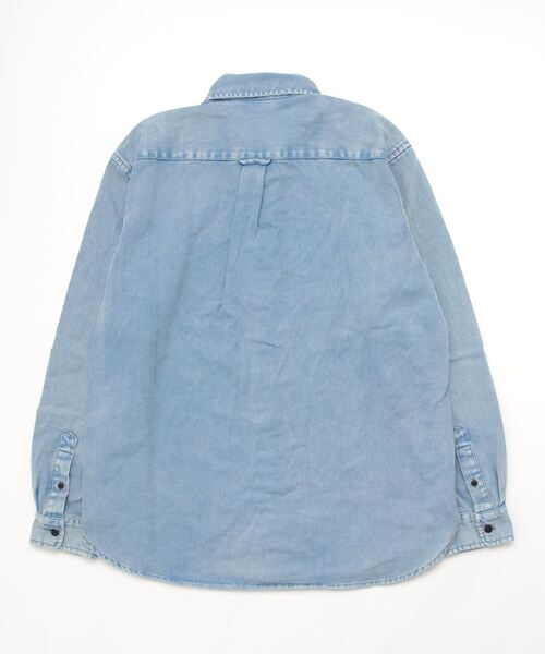 CHUMS（チャムス）の「チャムス CHUMS Garment Dyed Shirt（シャツ/ブラウス・メンズ・ダークブルー・L/M）」の2枚目の写真