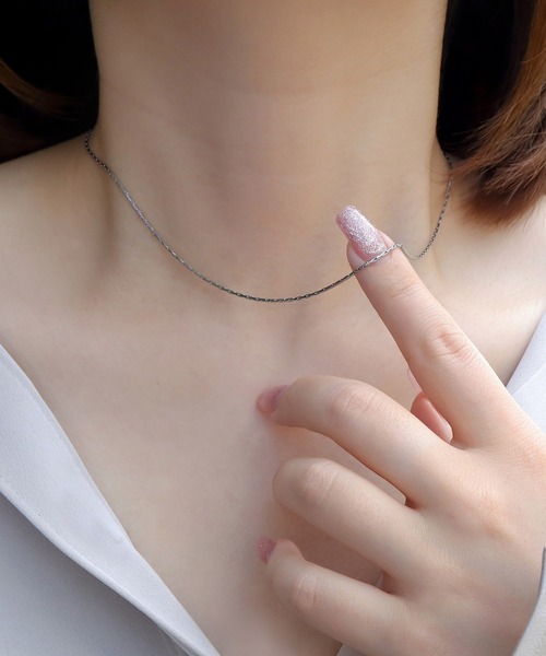 blackdia ocean(ブラックダイヤオーシャン)の「blackdia ocean スキンチェーンネックレス(ネックレス・レディース・シルバー/ゴールド/ゴールド系その他/シルバー系その他・FREE)」の19枚目の写真