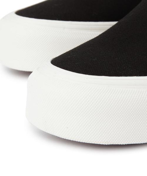 VANS（バンズ）の「VANS（バンズ） CVS SLIP ON ブラック●（スニーカー・メンズ・ブラック・10/7h/7/8/8h/9h/9/11）」の4枚目の写真