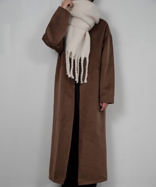 lawgy（ラウジー）の「fluffy soft muffler（マフラー）」 WEAR