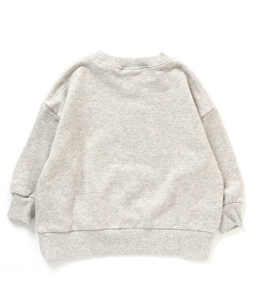 BREEZE（ブリーズ）の「【裏毛】カラフルカレッジトレーナー（スウェット・キッズ・パープル/レッド/グリーン/ネイビー/グレー・130/150/90/100/110/120/140）」の16枚目の写真