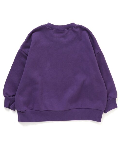 BREEZE（ブリーズ）の「【裏毛】カラフルカレッジトレーナー（スウェット・キッズ・パープル/レッド/グリーン/ネイビー/グレー・130/150/90/100/110/120/140）」の15枚目の写真