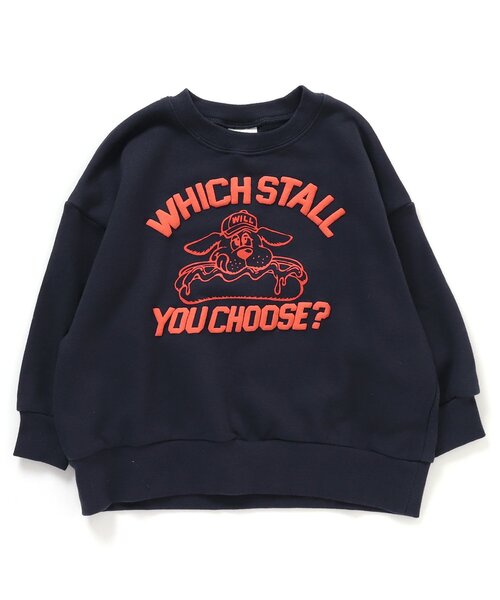 BREEZE（ブリーズ）の「【裏毛】カラフルカレッジトレーナー（スウェット・キッズ・パープル/レッド/グリーン/ネイビー/グレー・130/150/90/100/110/120/140）」の18枚目の写真