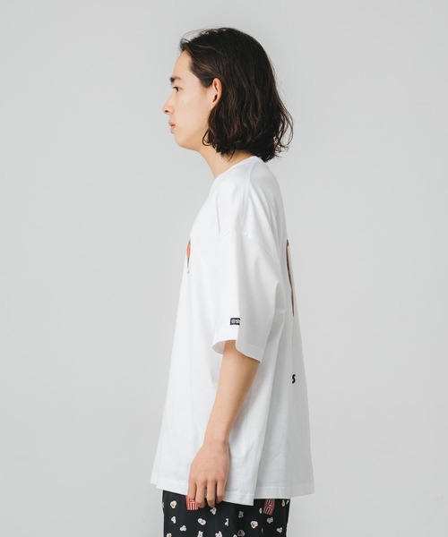 SILAS(サイラス)の「STRAWBERRY PRINT WIDE S/S TEE(Tシャツ/カットソー・メンズ・ホワイト/ブラック/グリーン・M/L/XL)」の7枚目の写真