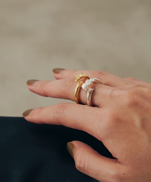 loni(ロニ)の「【金属アレルギー対応】Vine ring (デザインリング)(リング・レディース・ゴールド系その他6/シルバー・#9/#11/#13)」の7枚目の写真