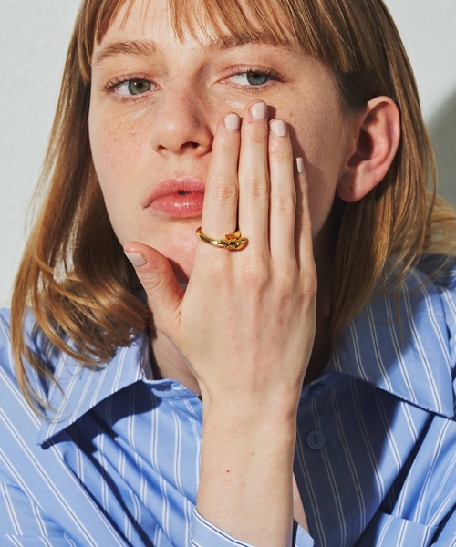 loni(ロニ)の「【金属アレルギー対応】Vine ring (デザインリング)(リング・レディース・ゴールド系その他6/シルバー・#9/#11/#13)」の11枚目の写真