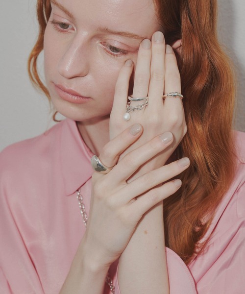 loni(ロニ)の「【金属アレルギー対応】Vine ring (デザインリング)(リング・レディース・ゴールド系その他6/シルバー・#9/#11/#13)」の13枚目の写真