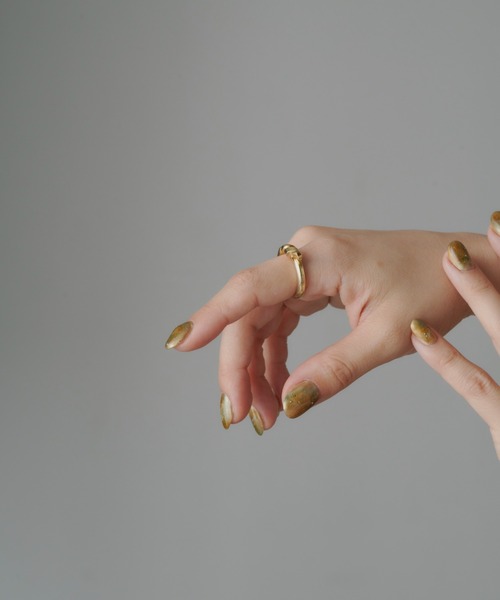 loni(ロニ)の「【金属アレルギー対応】Vine ring (デザインリング)(リング・レディース・ゴールド系その他6/シルバー・#9/#11/#13)」の14枚目の写真