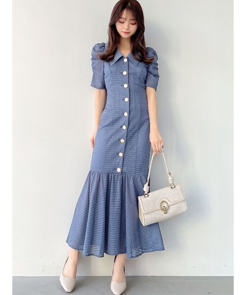 RESEXXY（リゼクシー）の「ポイントレクテングルバッグ（ハンドバッグ・レディース・ブルー/アイボリー・FREE）」の12枚目の写真