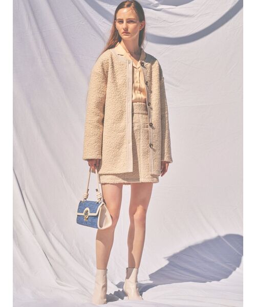 RESEXXY（リゼクシー）の「ポイントレクテングルバッグ（ハンドバッグ・レディース・ブルー/アイボリー・FREE）」の16枚目の写真