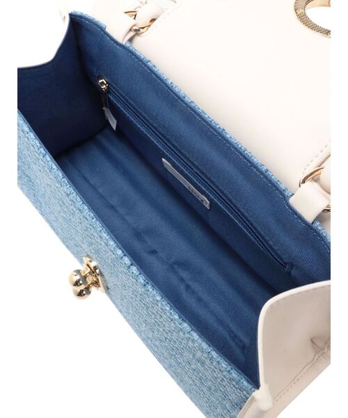 RESEXXY（リゼクシー）の「ポイントレクテングルバッグ（ハンドバッグ・レディース・ブルー/アイボリー・FREE）」の20枚目の写真