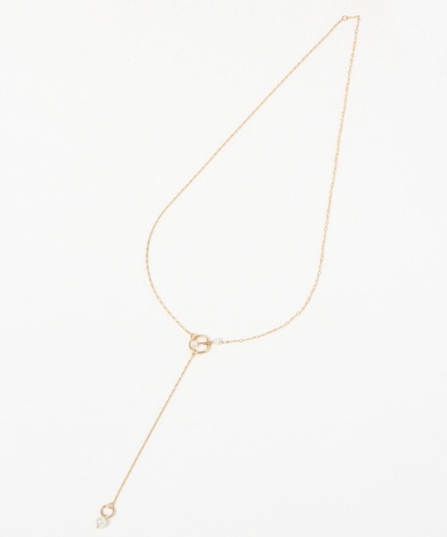 LEPSIM（レプシィム）の「マルチWAYロングネックレス　176585（ネックレス・レディース・ホワイト/シルバー/ゴールド系その他/ゴールド・ONE SIZE）」の13枚目の写真