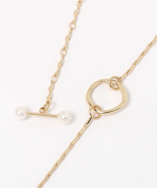 LEPSIM（レプシィム）の「マルチWAYロングネックレス　176585（ネックレス・レディース・ホワイト/シルバー/ゴールド系その他/ゴールド・ONE SIZE）」の14枚目の写真