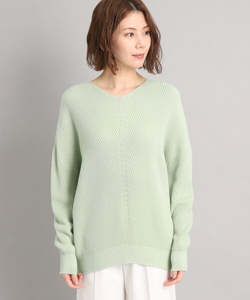 【洗える/日本製】ニュアンスバルキーニット