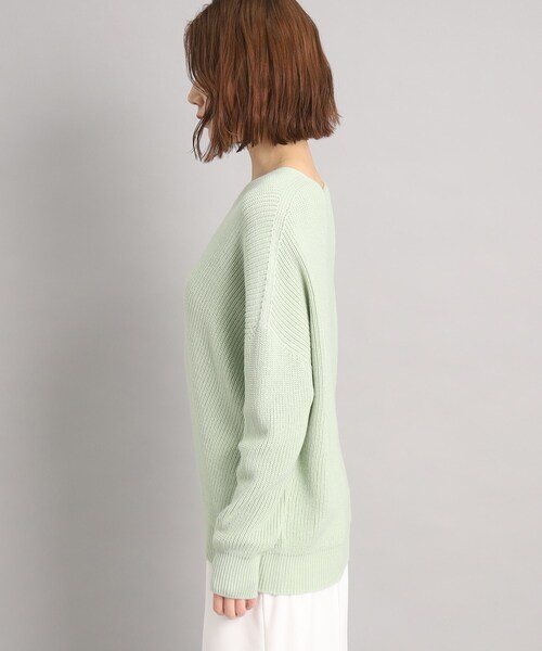 【洗える/日本製】ニュアンスバルキーニット