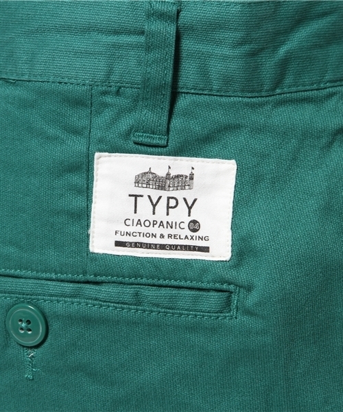 OUTLET（アウトレット）の「【CIAOPANIC TYPY】ピケストレッチトラウザーショーツ（その他パンツ・メンズ・グリーン/ピンク・MEDIUM/LARGE/SMALL）」の3枚目の写真
