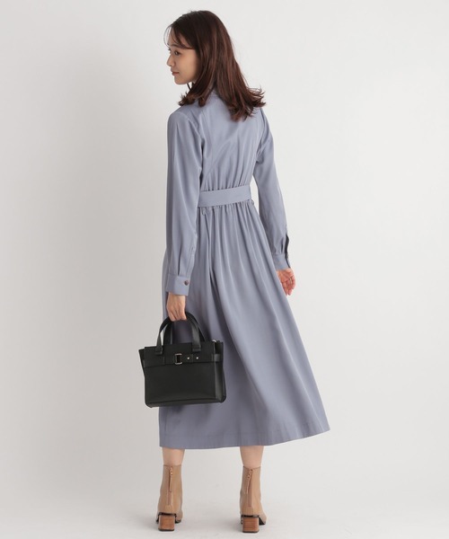 Andemiu(アンデミュウ)の「ライトトレンチコート189874(トレンチコート・レディース・ベージュ/ブルー/アイボリー・FREE)」の7枚目の写真